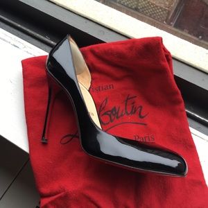 Christian Louboutin patent leather heels 38.5
